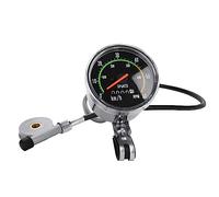 Lwuey Bike Speedometer Analogue, For 26/27.5/28/29 Inch Bikes Waterproof Wired Odometer KMH Cycling Computer No Battery Required Old School Round Dial Road Mountain