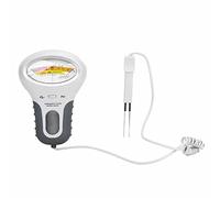 Lwuey Digital Swimming Pool Water Tester, PH Chlorine Level Detector Spa Water Analyzer Electronic Water Monitor Testing Kit For Aquarim Hot Tub Pond Water Sensor Probe Large