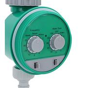 Lwuey Garden Tap Timer, Electronic Water Timer Mechanical Irrigation Watering Sprinkler Automatic System Controller Switch Programmable Micro Drip Irrigating Lawn Single Outlet No Pressure Required