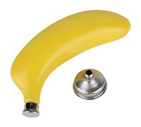 Lwuey Hip Flask 5 oz, Portable Liquor Flasks Discreet Banana Shape Disguise Wine Bottle Hidden Stainless Steel Leakproof Funnel Included Travel Gift For Men Women Whisky Rum Vodka Lovers