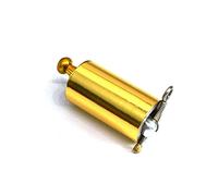 Lwuey Metal Appearing Cane, Pocket Staff Extendable Professinoal Magic Stage Tricks Wand Stretchable Trick Prop Retractable Collapsible Portable Accessories for Magician Street Performance