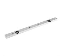 Lwuey Miter Bar Slider 300mm, Table Saw Runner T Track 19mm Gauge Aluminium Alloy Threaded Rod Slot Guide Sliding Rail Sleds Fixtures M6 Screw Threaded Precision Woodworking Tool Home Improvement