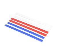 Lwuey Silicone Measuring Dough Thickness Strips 38cm Rolling Pin Guides Set Spacers Sticks for Baking Pizza Pastry Fondant Icing Sizes (2mm 4mm Mm) Roller Tools Clay Pins Accessories