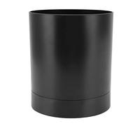 Lwuey Utensil Holder, 360°Rotating Kitchen Utensils Crock Black Countertop Organiser Pot For Spoon Teaspoon Spatula Forks Ladles Cooking Tools Storage Cutlery Drainer Tableware Accessory Anti Slip