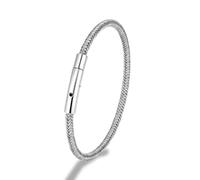 LWXLP Punk Simple Style Men Jewelry Non-fading Steel Wire Rope Bracelet Classic Cuff Charm Bracelet for Men Male Gifts