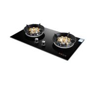 LWZQRVCT Energy Concentrating Tempered Glass Gas Stove Has the Functions Of Child Lock,Extinguishing Protection and Energy Concentrating Windproof(LPG)