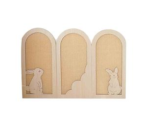 LWZQRVCT Small Room Divider,Foldable Wooden Screen,Children's Room Background Board,for Home Office,Studio,Dorm,Apartment