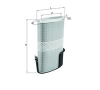 MAHLE LX 1009/6 Air filter