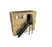 LX246-OO 20ft Shipping Container Site Offices Kit (Pack of 2) For OO Gauge 1:76 Model Railway