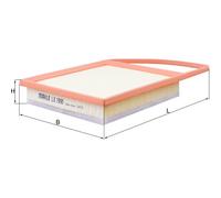 MAHLE LX 2995 - Air Filter Car - Engine