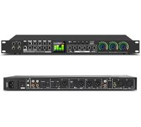 LX9 professional digital audio effects processing, karaoke pre-effects, audio echo system audio processor (Black)