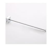 LXBAMKEA 20 PCS Metal Wall Hook, Home Supermarket Retail Stores Clothing Store Closet Rod, Bras Garments Underwear Hanging Display Hooks, Space-Saving(Silver,25CM)
