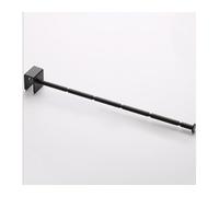 LXBAMKEA 20 PCS Metal Wall Hook, Home Supermarket Retail Stores Clothing Store Closet Rod, Bras Garments Underwear Hanging Display Hooks, Space-Saving(Black,28CM)