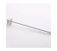 LXBAMKEA 20 PCS Metal Wall Hook, Home Supermarket Retail Stores Clothing Store Closet Rod, Bras Garments Underwear Hanging Display Hooks, Space-Saving(White,25CM)