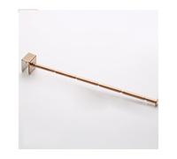 LXBAMKEA 20 PCS Metal Wall Hook, Home Supermarket Retail Stores Clothing Store Closet Rod, Bras Garments Underwear Hanging Display Hooks, Space-Saving(Rose Gold,28CM)