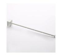 LXBAMKEA 20 PCS Metal Wall Hook, Home Supermarket Retail Stores Clothing Store Closet Rod, Bras Garments Underwear Hanging Display Hooks, Space-Saving(White,28CM)