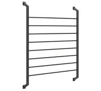 LXBAMKEA Commercial Fabric Roll Storage Rack With 8/10/12/14 Adjustable Hanging Rod, Car Window Film Display Rack, Vinyl Rolls Wallpaper Wrap Roll Craft Stand, Organizer Holder(175x14x160CM(8-layer))