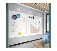 LXBAMKEA Magnetic Whiteboard Paper, DIY Self-Adhesive Erasable Vinyl Wallpaper Roll, Home Study Playroom Office Dry Erase Boards, Removable Message Board, Chalkboards (Color : White, Size : 60x120cm