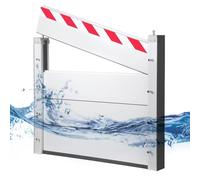 LXBche High-Performance Flood Barrier Set, Tough Against Flood Waters, Ideal for Porches, Entrances, Garages, and More, Quick and Reliable Defense with User-Friendly Installation(110 * 60cm)