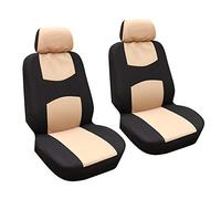 LXBSXY Front Pair Car Seat Covers for Renault Captur II I/Captur E-Tech 2/1gen 2013-2025, Front Car Seat Covers Breathable With 2 Mm Composite Sponge Polyester Cloth Seat Covers Machine Washable