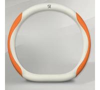 LXBSXY Leather Car Steering Wheel Covers for Peugeot 206+ 2009-2013, Steering Wheel Cover Breathable Sport Anti-Slip Breathable Steering Wheel Cover Car Interior Accessories,J