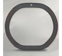 LXBSXY Leather Car Steering Wheel Covers for Peugeot 508L 2019-2024, Steering Wheel Cover Breathable Sport Anti-Slip Breathable Steering Wheel Cover Car Interior Accessories,G