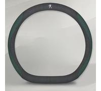 LXBSXY Leather Car Steering Wheel Covers for Peugeot Rifter Standard, Steering Wheel Cover Breathable Sport Anti-Slip Breathable Steering Wheel Cover Car Interior Accessories,G