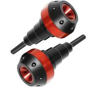 LXBSXY Motorcycle Slider Falling Crash Protector for Triumph Daytona 660 2024, Engine Guard Falling Protection Pad Aluminum Alloy Exhaust Frame Sliders,A RED