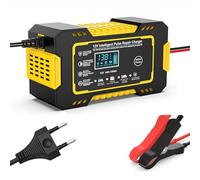 LXCMQL 12V Motorcycle Battery Charger for Suzuki Burgman 200 2009-2023, Intelligent Automatic Trickle Charger & Maintainer with LCD Display Auto Stop