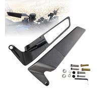 LXCMQL 2 Pcs Motorcycle Mirrors for Suzuki GSX8S GSX 8S GSX 8S, Rotatable Adjustable Motorcycle Rearview Mirror Side Mirror Motorcycle Fixed Wing Invisible Rearview Mirror