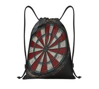 LXCNQFN Drawstring Backpack Sports Gym Bag Dart board Drawstring Bags Foldable Backpack for Women Men