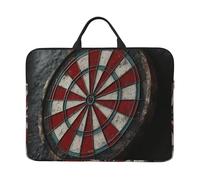 LXCNQFN Laptop Sleeve 14 inch Shockproof Computer Bag Dart board Laptop Case with Handle Shoulder Bag for Laptops
