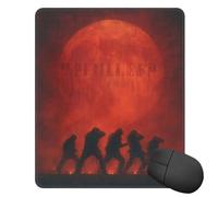 LXCNQFN Mouse Pad Waterproof Gaming Mouse Mat with Non-Slip Base Dancing with the Red Sun Mouse Pad for Laptop Ultra-Smooth Keyboard Mat Desk Pads Computer Mouse Mat for Office Home