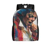 LXCNQFN Travel Backpack Lightweight Daypack 15 inch Michael Jackson Laptop Bag Casual Work Bag for Business Hiking