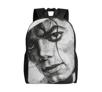 LXCNQFN Travel Backpack Lightweight Daypack 15 inch Michael Jackson Laptop Bag Casual Work Bag for Business Hiking
