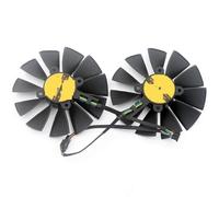 LXCOZED 2pcs FD9015U12S PLD10015S12HH 95mm 12V 0.55A 5Pins for ASUS GTX970 980 780 STRIX-R9285 Graphics Card Cooler Cooling Fan