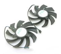 LXCOZED 2pcs GA91S2U 85mm DC12V 0.40A 4Pin VGA Fan For PNY RTX4060ti 4070 4070S VERTO Dual Graphics Card Cooling