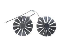 LXCOZED 2PCS T129215SM DC12V 0.25AMP Graphics/Video Card Cooler Fan FOR ASUS for CERBERUS for GTX1070TI A8G GDDR5 Cooling