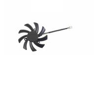 LXCOZED 85MM T129215SU DC12V 0.50AMP 4-Pin Graphics card fan for PNY for GeForce for RTX 4070 4060 Ti for VERTO Dual Fan DLSS(White plug)