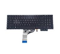 LXCOZED Belgian German UK Italian RGB Backlit Keyboard For HP for Omen 17-AN 17t-an TPN-Q195 17T-AN000 17-AN001CA AN008 Colorful Backlight(German RGB Light)