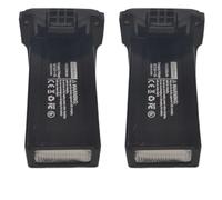 LXCOZED For Drone S185 MAX Spare Part Propeller Blade/Battery 7.4V 2000mAh for Li-ion for for Brushless Accessory(2PCS Battery Black)