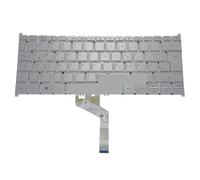 LXCOZED German Italian French for AZERTY Backlit Keyboard for Acer for Swift 3 N19C4 N19H4 SF314-41 Swift5 N17W3 SF514-51 SF514-52 51T SF514-52T(Silver German light)