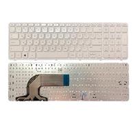 LXCOZED Russian/US/UK/Spanish/Latin Laptop Keyboard For HP 9Z.N9HSC.601 PK1314D1A00 NSK-CN6SC 749658-251 15-e081sr 15-e082er 15-e082sr(White RU with frame)