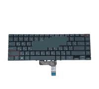 LXCOZED UA RU Arabic Thai US Backlit Keyboard for Asus for ZenBook UX425 UM425 UM425I UM425IA UM425QA UM425UAZ UX425JA UKR Russian English(Ukrainian Blue)