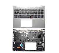 LXCOZED US Keyboard for HP for EliteBook 860 G9 G10 865 G11 Laptop Palmrest Cover Backlit N08145-001 N08146-001(860 865 G11)