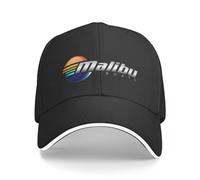 LXCUDXZ Baseball caps Malibu Boats Baseball Cap Cosplay Male birthday New In The Hat Hat For Man Women's gift