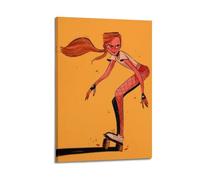 LXDSTK Modern Family Photo Album Posters Wall Art Bedroom Decor - Anime Inspired Skateboarder Sport Poster for Energetic Look Canvas Prints Artwork 16x24inch(40x60cm)