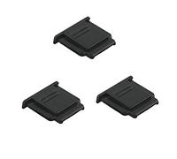 LXH 3 Pack Hot Shoe Cover Cap for Sony A6500 A6300 A6000 a9 a77II a7riii a7S a3500 a3000 a7 a7R NEX-6 a58 a99 RX100II RX1R RX10III RX10II RX1 Replaces Sony FA-SHC1M Shoe Cover (Black)