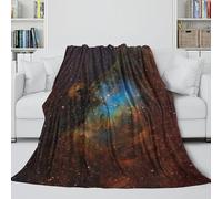 LXHASPIEO Eagle Nebula M16 Fleece Throw Blanket - Pillars of Creation Fuzzy Blanket Birthday Gift for Sister Brother Nephew Niece Colleague - Living Room/Bedroom/Sofa/Decor 80x90inch(200x230cm)