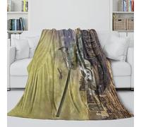 LXHASPIEO Russian T34 Tank Fleece Blanket - Military Blanket Birthday Gift for Sister Brother Nephew Niece - Blanket For Having A Quick Nap On Lazy Afternoon - Sofa Bed Decor 70x80inch(180x200cm)